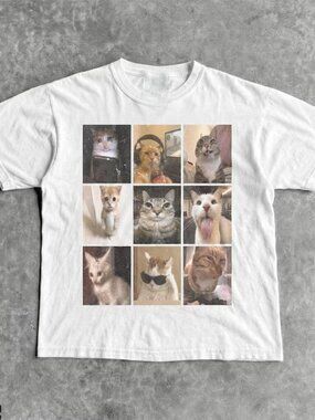 Funny Cats Tee, Cat Memes T-shirt, Cat Lover Shirt